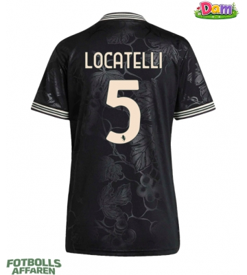 Juventus Manuel Locatelli #5 Tredje Tröja Kvinnor 2025-26 Kortärmad